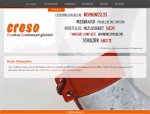 Tablet Screenshot of creso-online.de